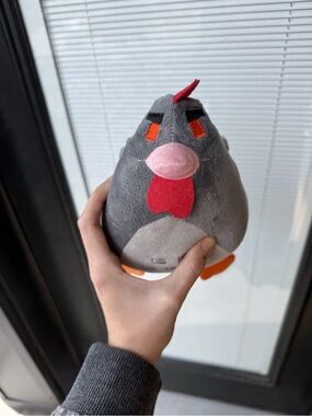 Stardew Valley Game Grey Void Chicken Plush Toy, Stuffed Animal Adult Owned Used